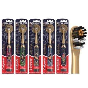 Colgate Harry Potter Kids' Battery Powered Toothbrush YOU PICK [Hogwarts House]
